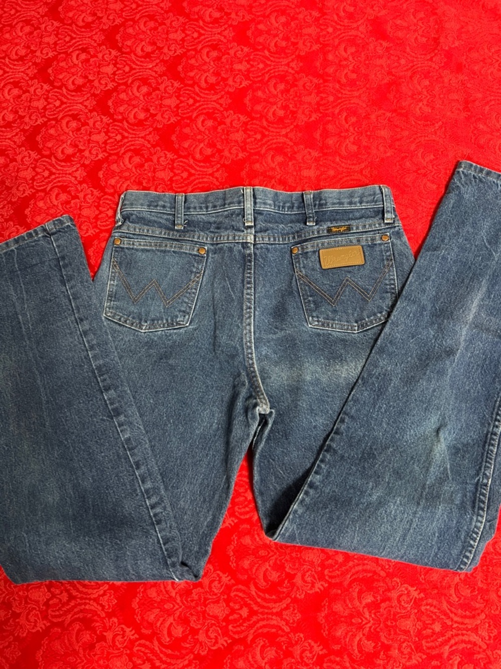 Wrangler 936PWD Cowboy Cut Slim Fit Jeans Men’s 36x36 Blue Denim 100% Cotton